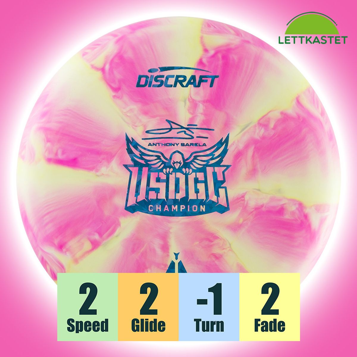 CT Swirl Focus - Anthony Barela USDGC Champion Edition - Krokhol