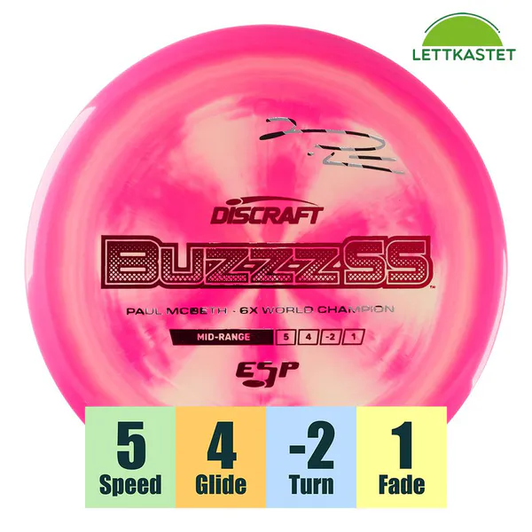 Hovedbilde ESP Buzzz SS - Paul McBeth 6x World Champion