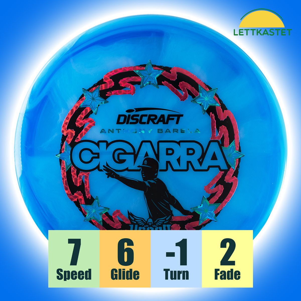 カーク・レイナート 「スウィートドリームス（サークル）」 シバクローム Z Swirl Cigarra - Anthony Barela USDGC Champion Edition - Krokhol