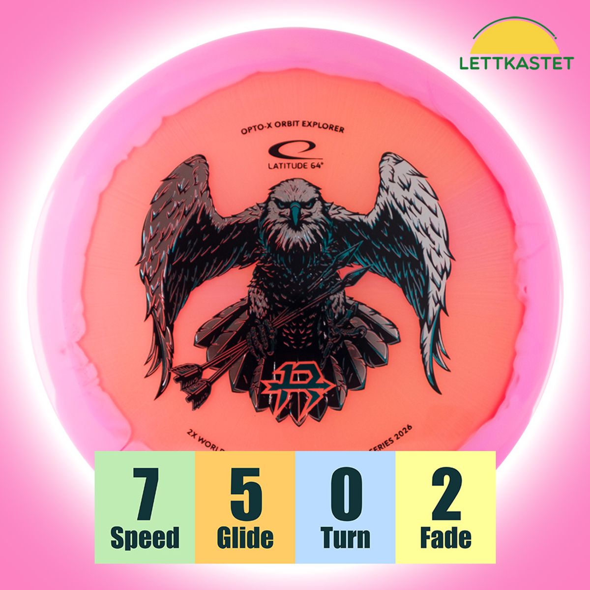 Latitude 64 Opto-X Orbit Explorer - Fairway Driver - Krokhol Disc