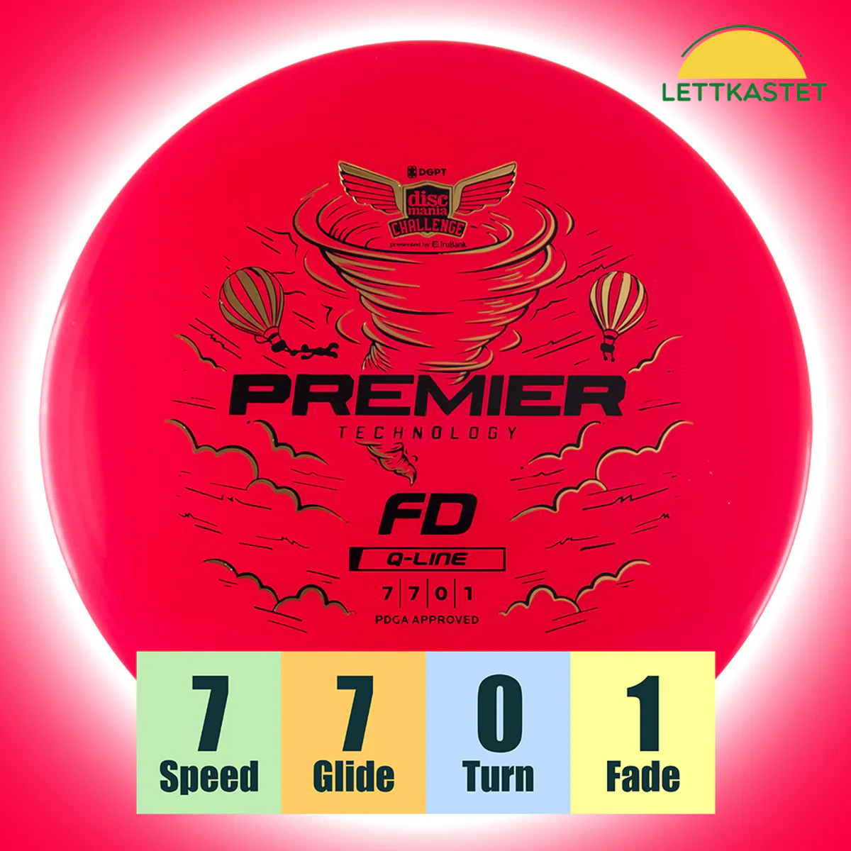Q-Line Premier FD - Discmania Challenge Fundraiser