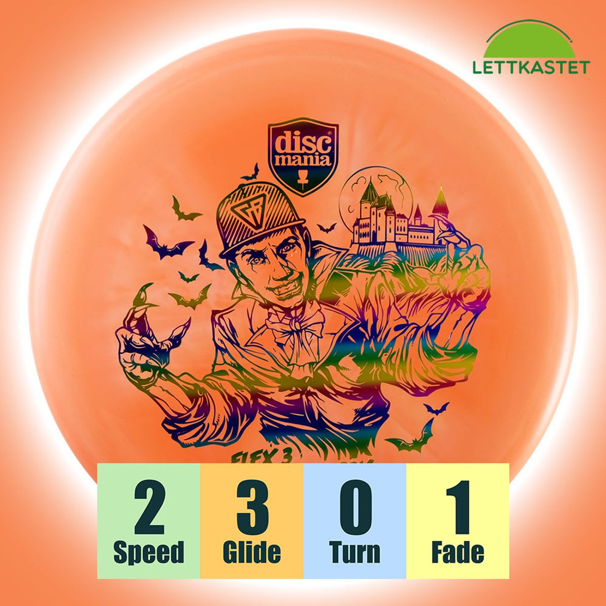 P-Line Flex3 P2X - Gannon Buhr Halloween - Krokhol Disc Golf