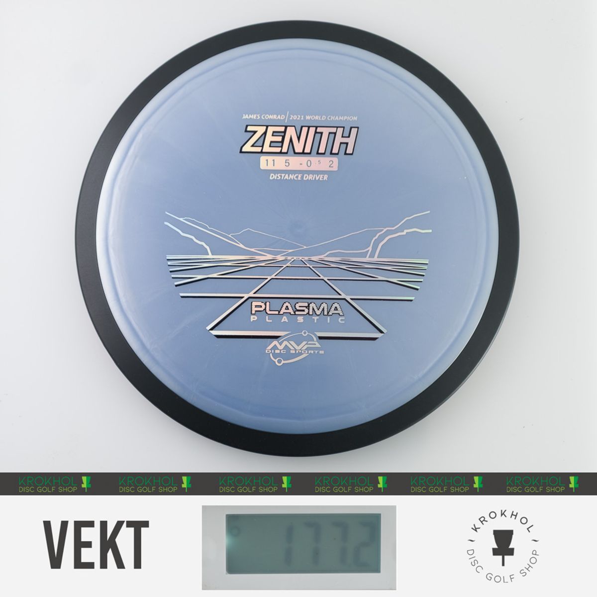 Plasma Zenith - James Conrad Line - Krokhol Disc Golf Shop