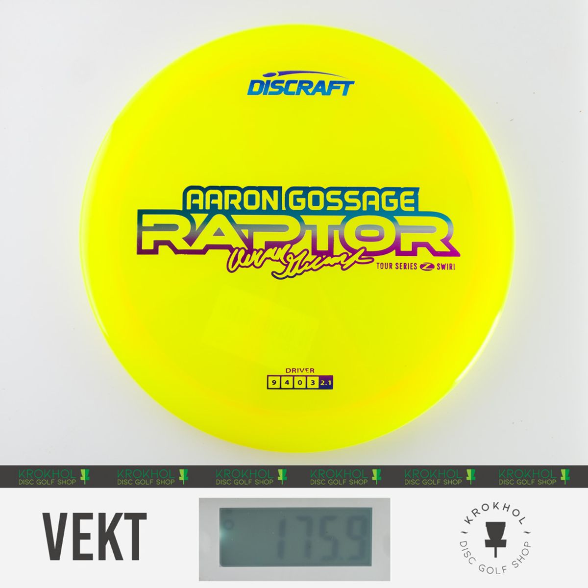 Z Swirl Raptor - 2025 Aaron Gossage Tour Series - Krokhol