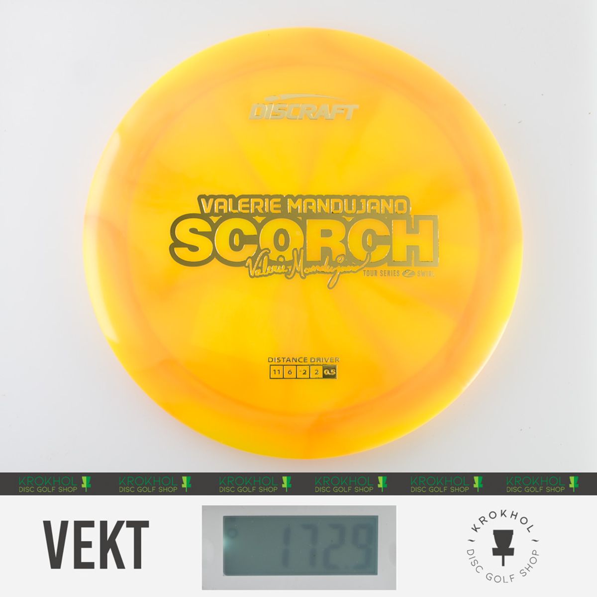 Z Swirl Scorch - 2025 Valerie Mandujano Tour Series - Krokhol Disc