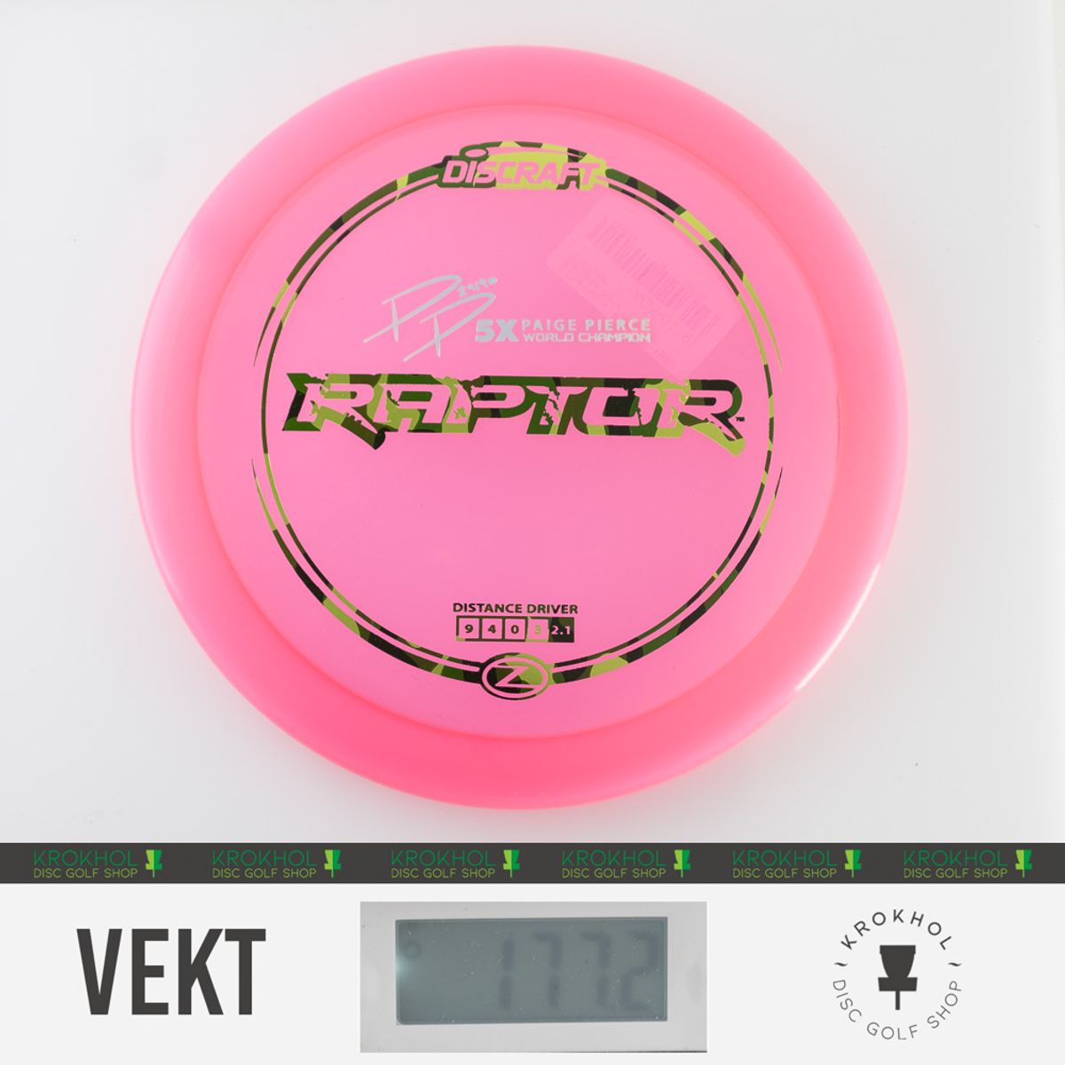 Z Line Raptor - Paige Pierce 5x World Champion - Krokhol