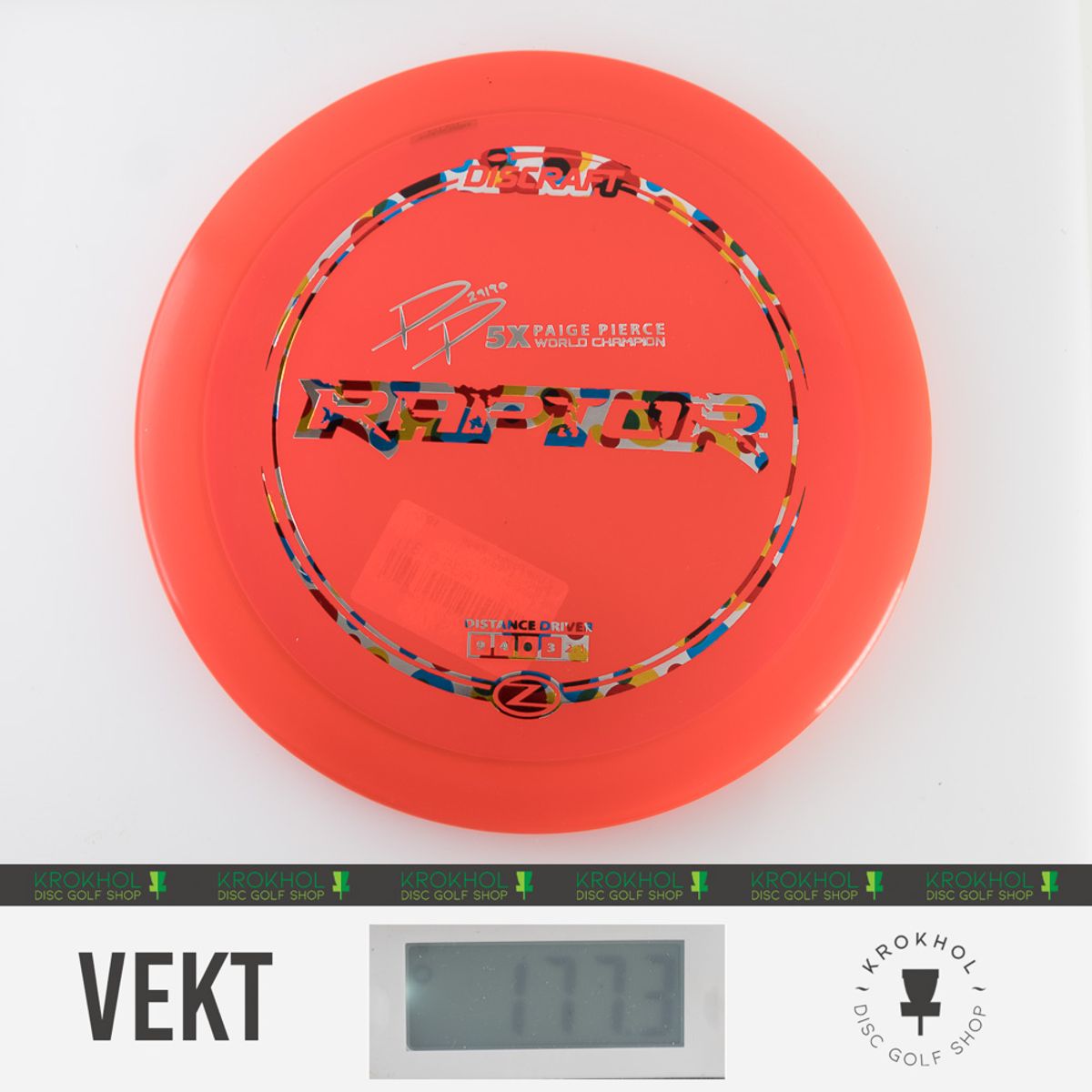 Z Line Raptor - Paige Pierce 5x World Champion