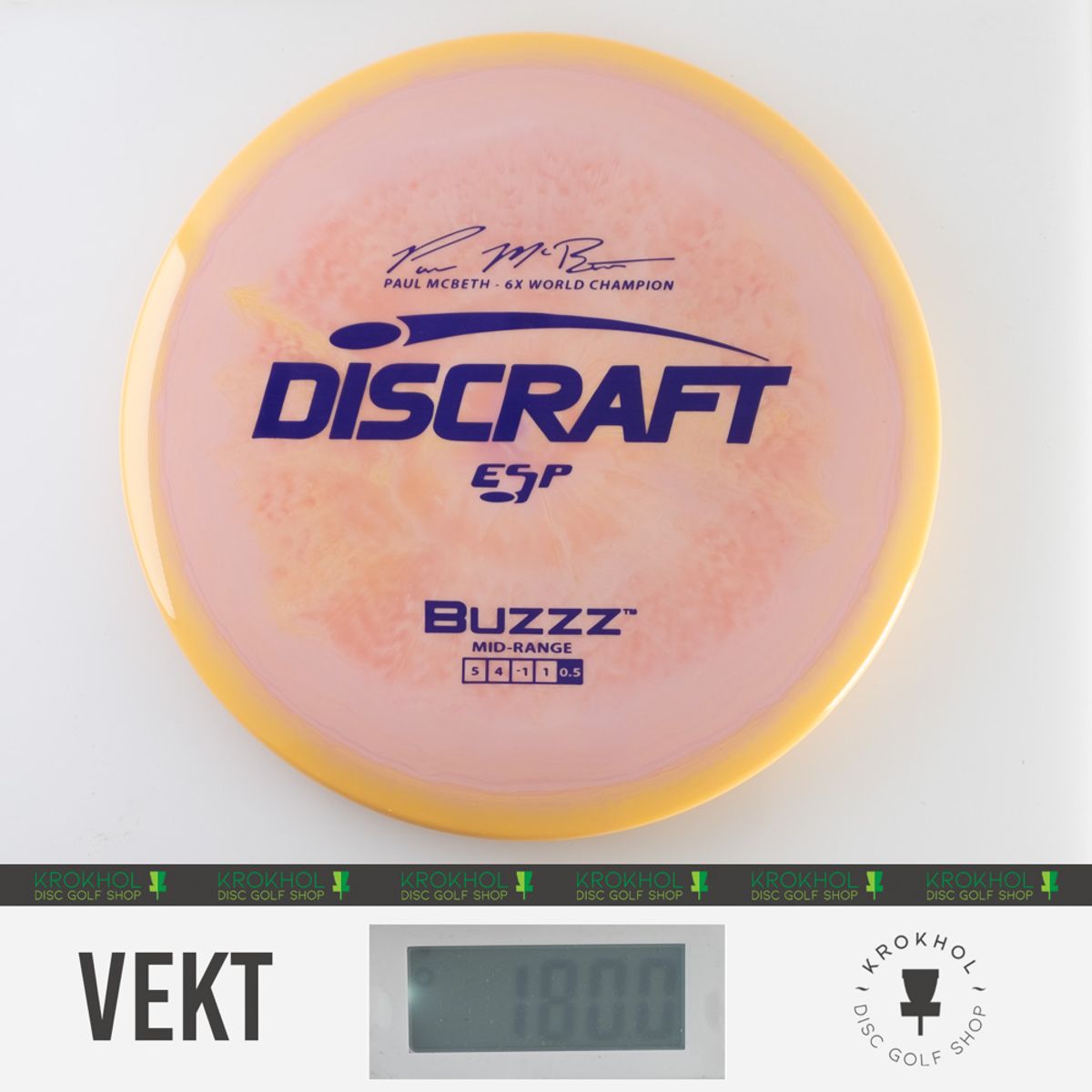 Discraft ESP Buzzz Midrange | Paul McBeth 6x | Krokhol DGSDiscraft