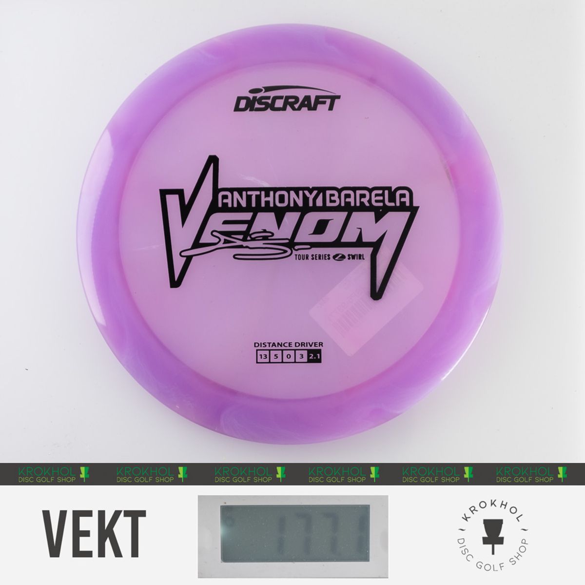 Z Swirl Venom - 2025 Anthony Barela Tour Series - Krokhol Disc