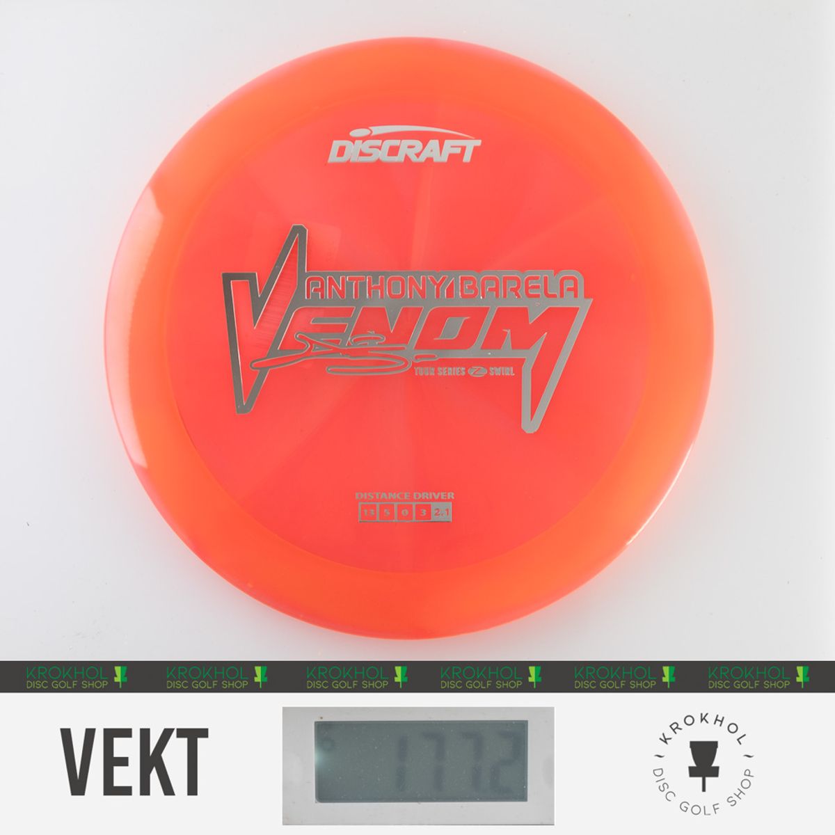 Z Swirl Venom - 2025 Anthony Barela Tour Series - Krokhol Disc