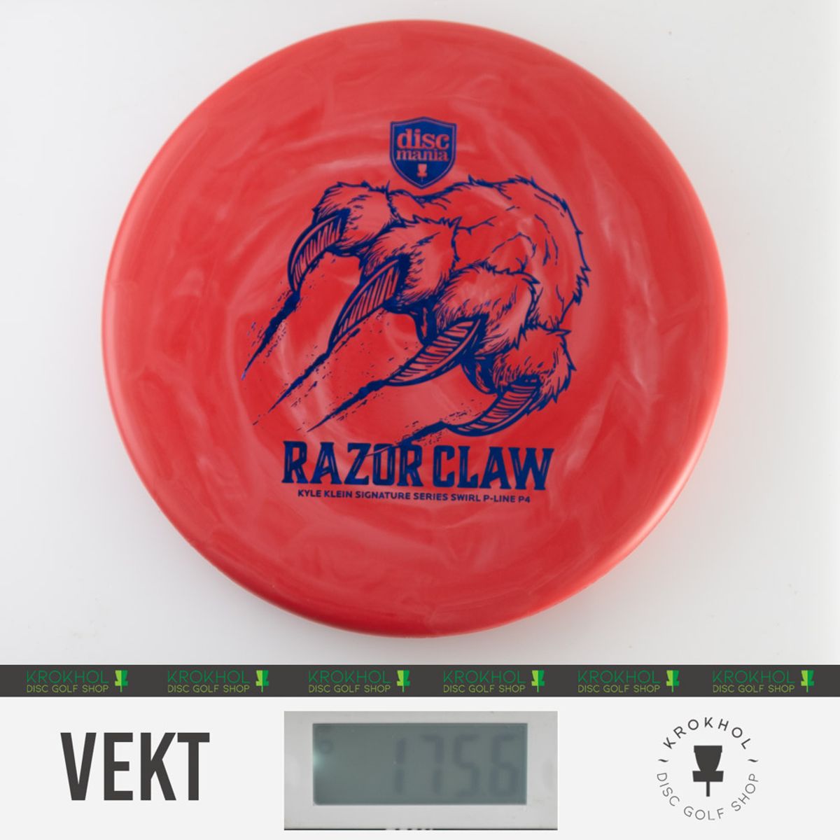 P-Line Swirl Flex2 P4 - Razor Claw Kyle Klein Signature Series