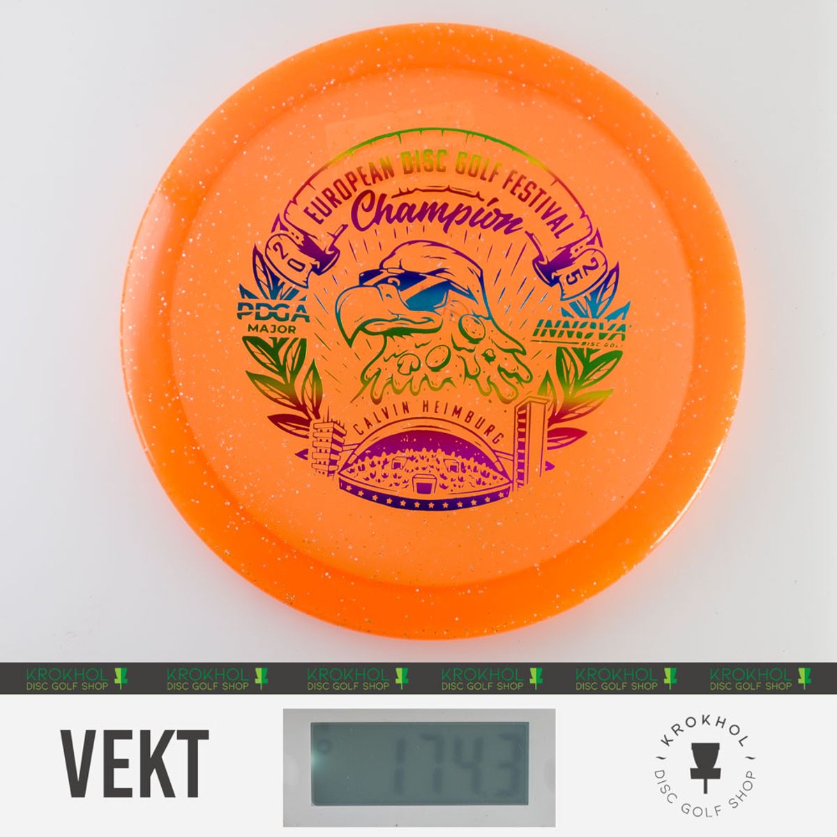 Champion Metal Flake Eagle - Calvin Heimburg EDGF Commemorative