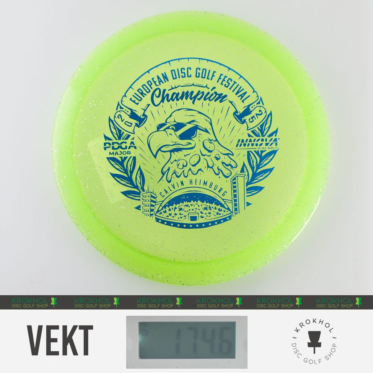 Champion Metal Flake Eagle - Calvin Heimburg EDGF Commemorative