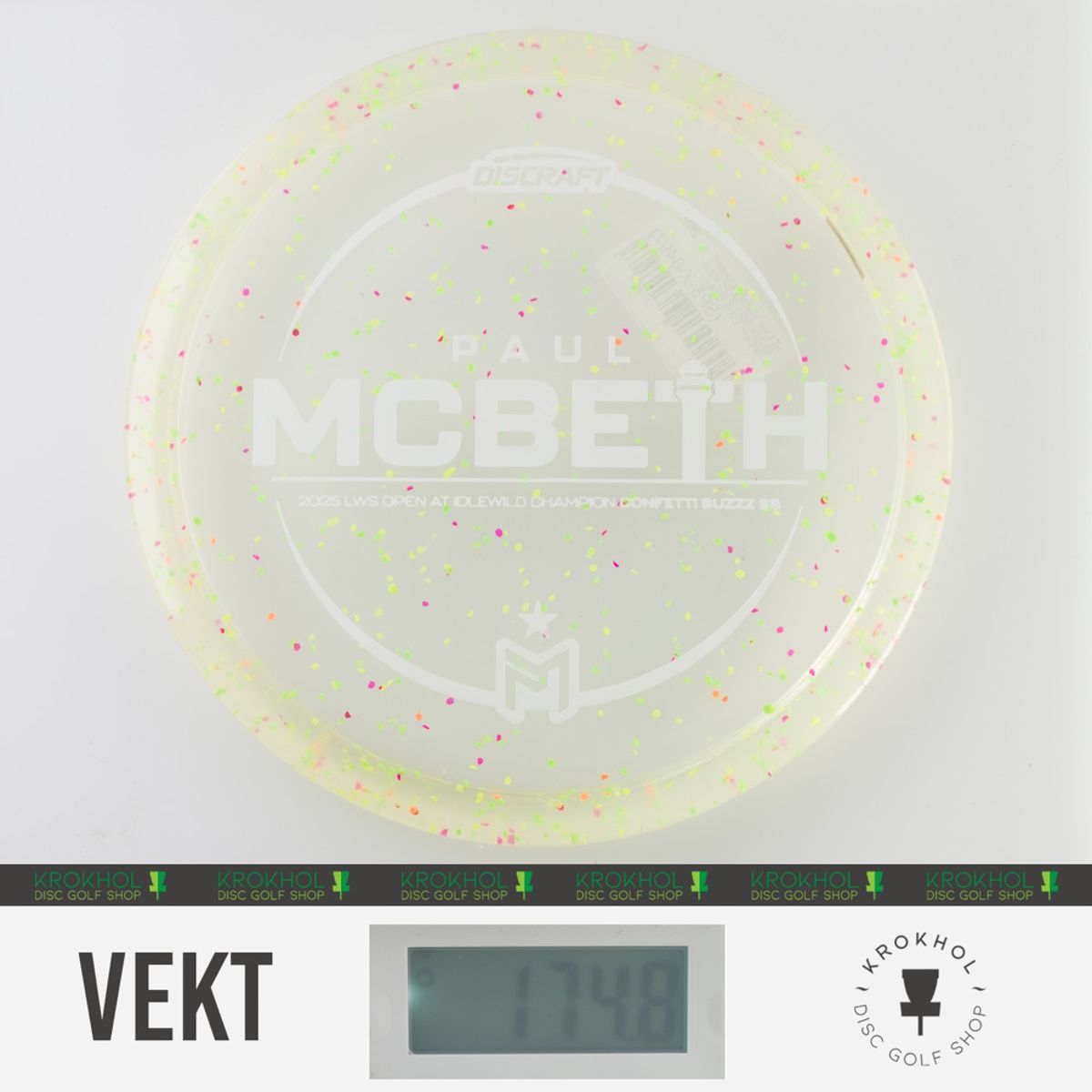 Z Line Victory Confetti Buzzz SS - 2025 Paul McBeth LWS Open