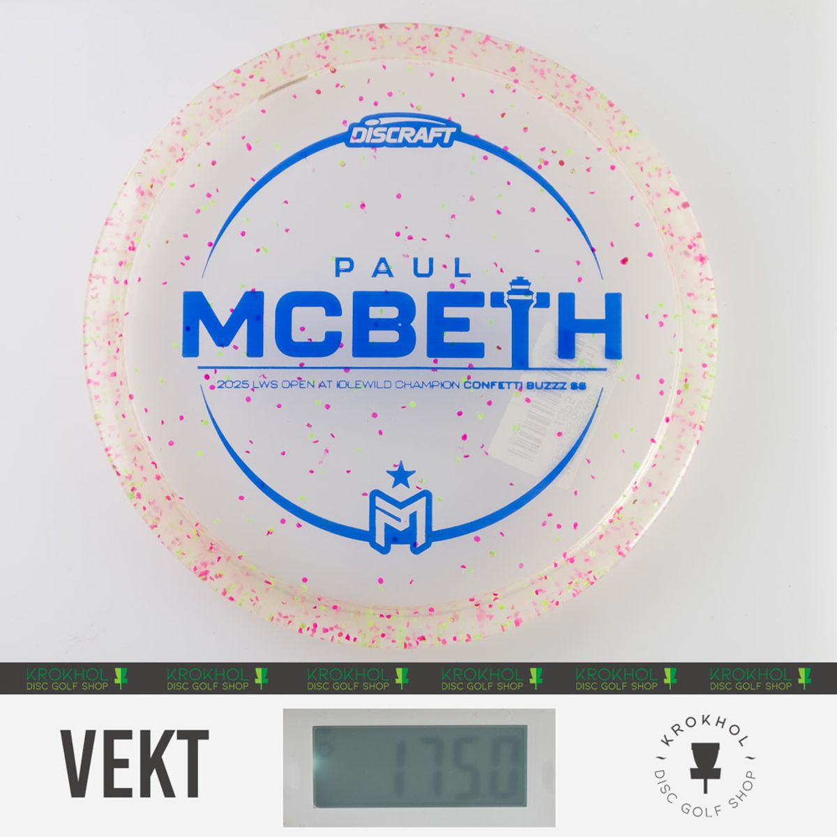 Z Line Victory Confetti Buzzz SS - 2025 Paul McBeth LWS Open