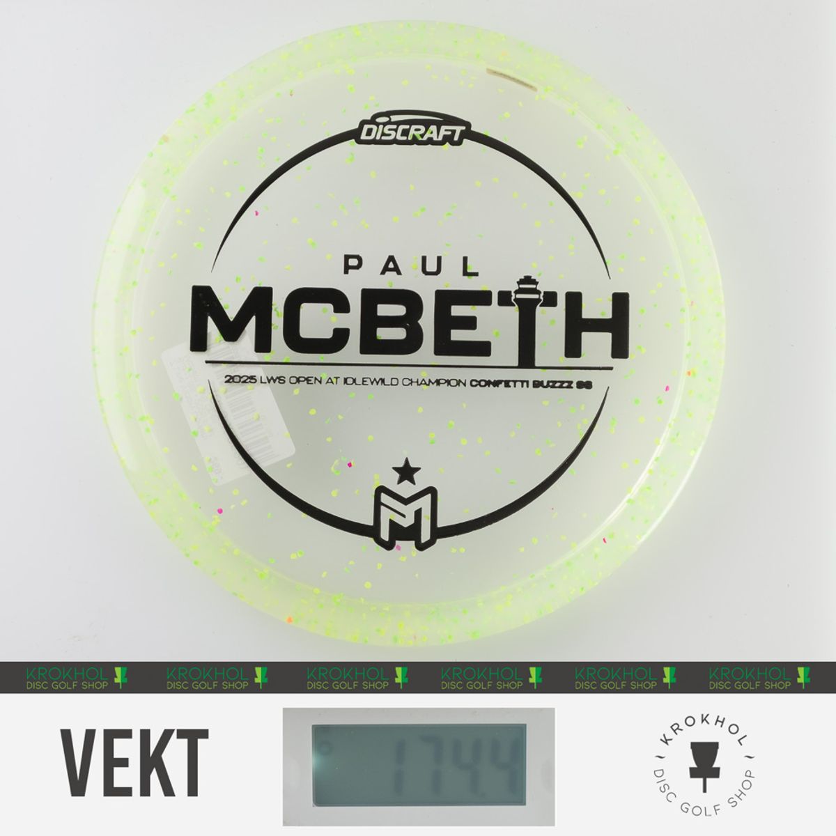 Z Line Victory Confetti Buzzz SS - 2025 Paul McBeth LWS Open