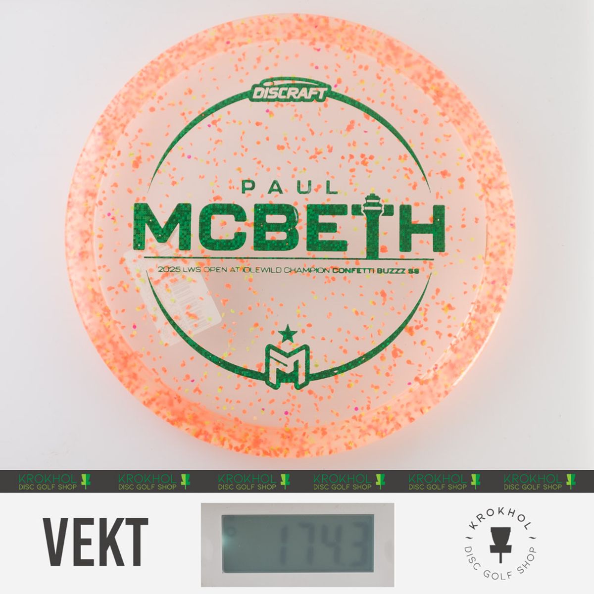 Z Line Victory Confetti Buzzz SS - 2025 Paul McBeth LWS Open