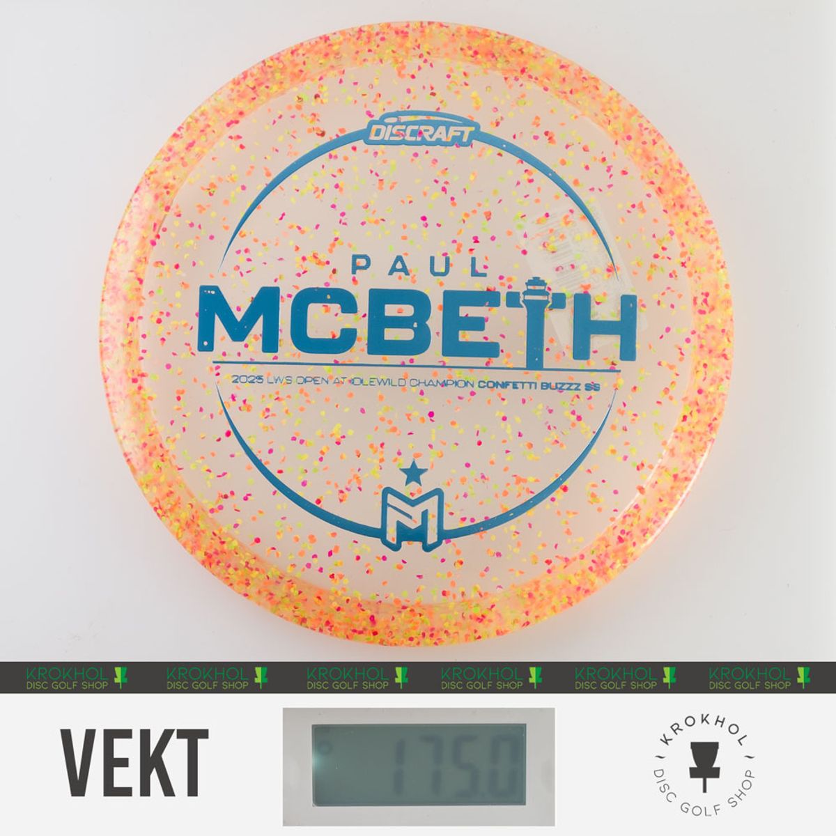 Z Line Victory Confetti Buzzz SS - 2025 Paul McBeth LWS Open