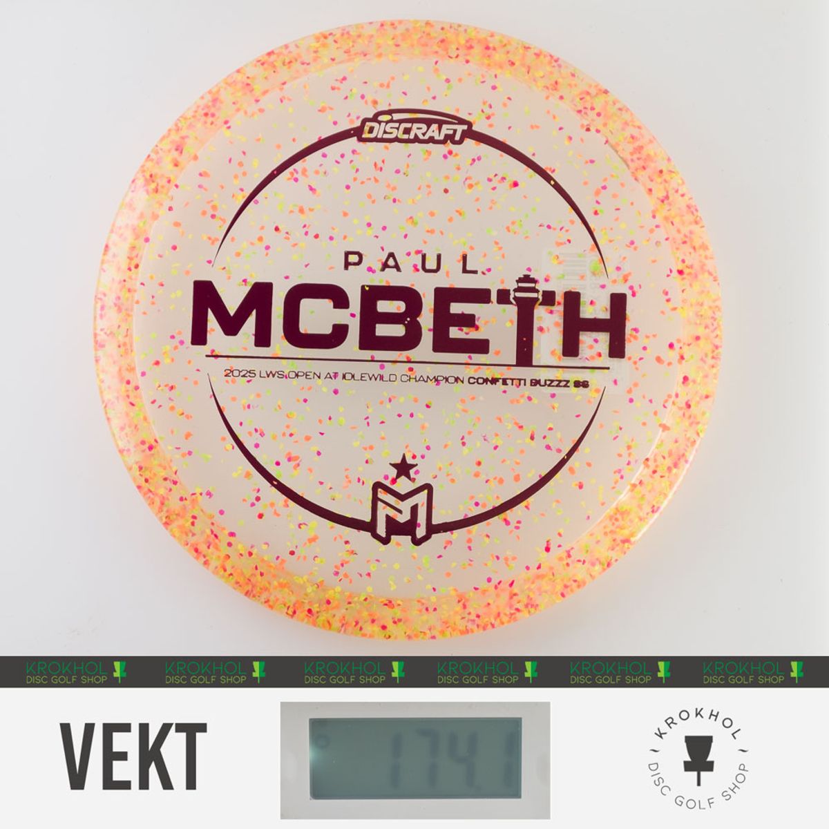 Z Line Victory Confetti Buzzz SS - 2025 Paul McBeth LWS Open