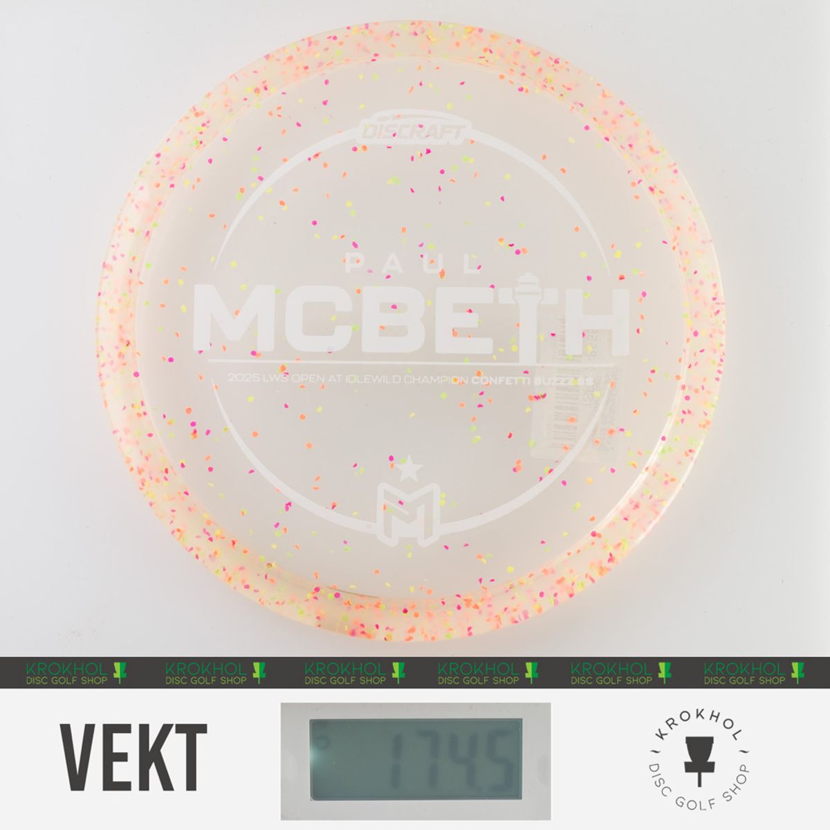 Z Line Victory Confetti Buzzz SS - 2025 Paul McBeth LWS Open