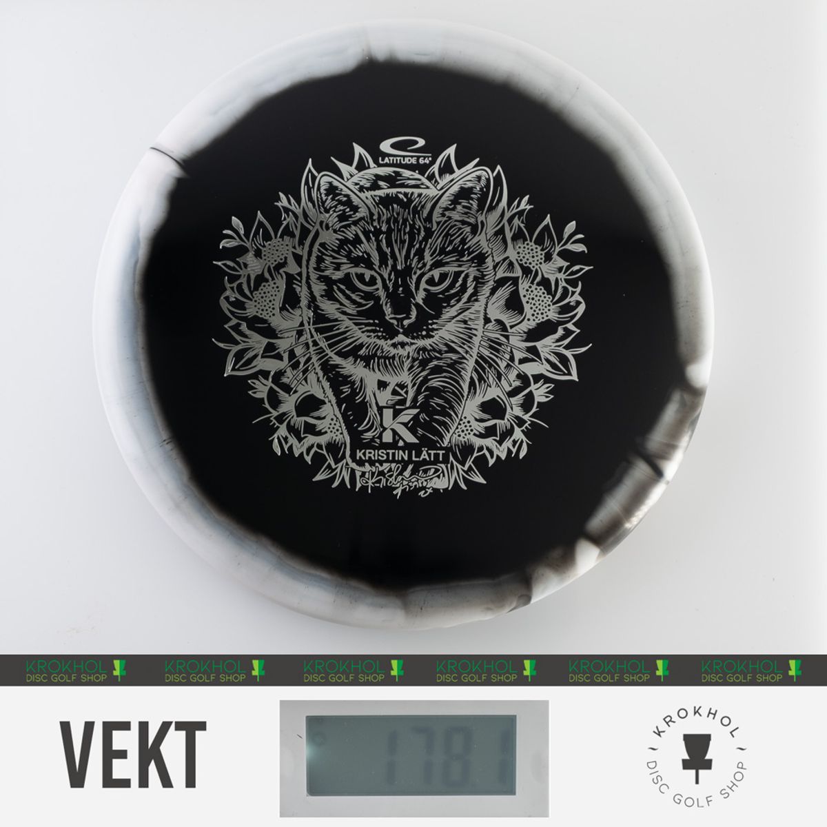 専用 ラビット音叉 ブルーゴースト 2025 Gold Orbit Claymore - 2025 Kristin Lätt Team Series - Krokhol Disc