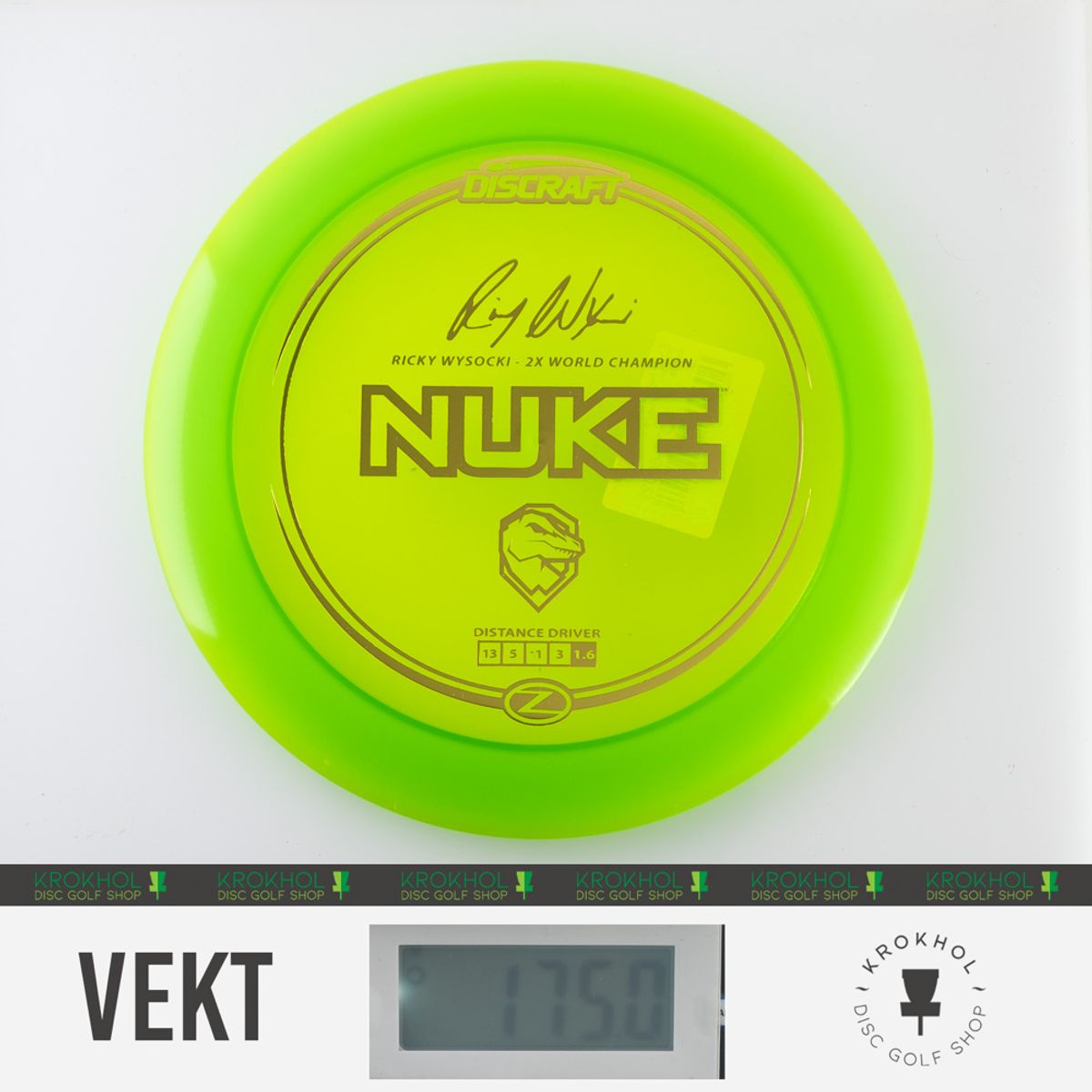 Z Line Nuke - Ricky Wysocki Signature Series - Krokhol Disc Golf Shop