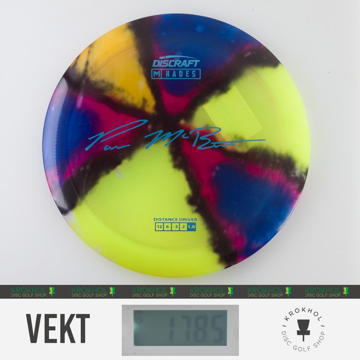 Z Line Fly Dye Hades - Paul McBeth fra Discraft - Krokhol Disc