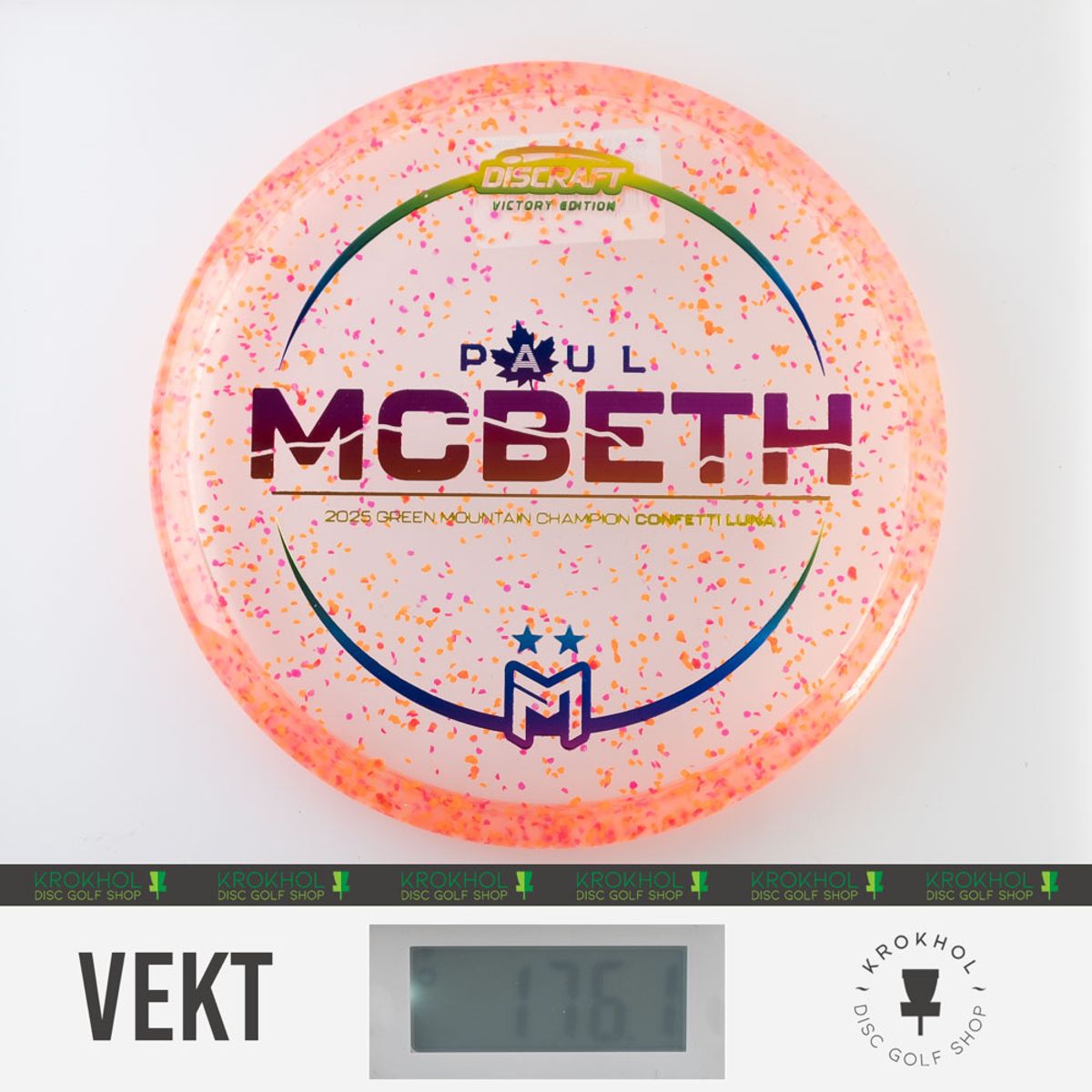 Z Line Victory Confetti Luna - 2025 Paul McBeth - Green Mountain