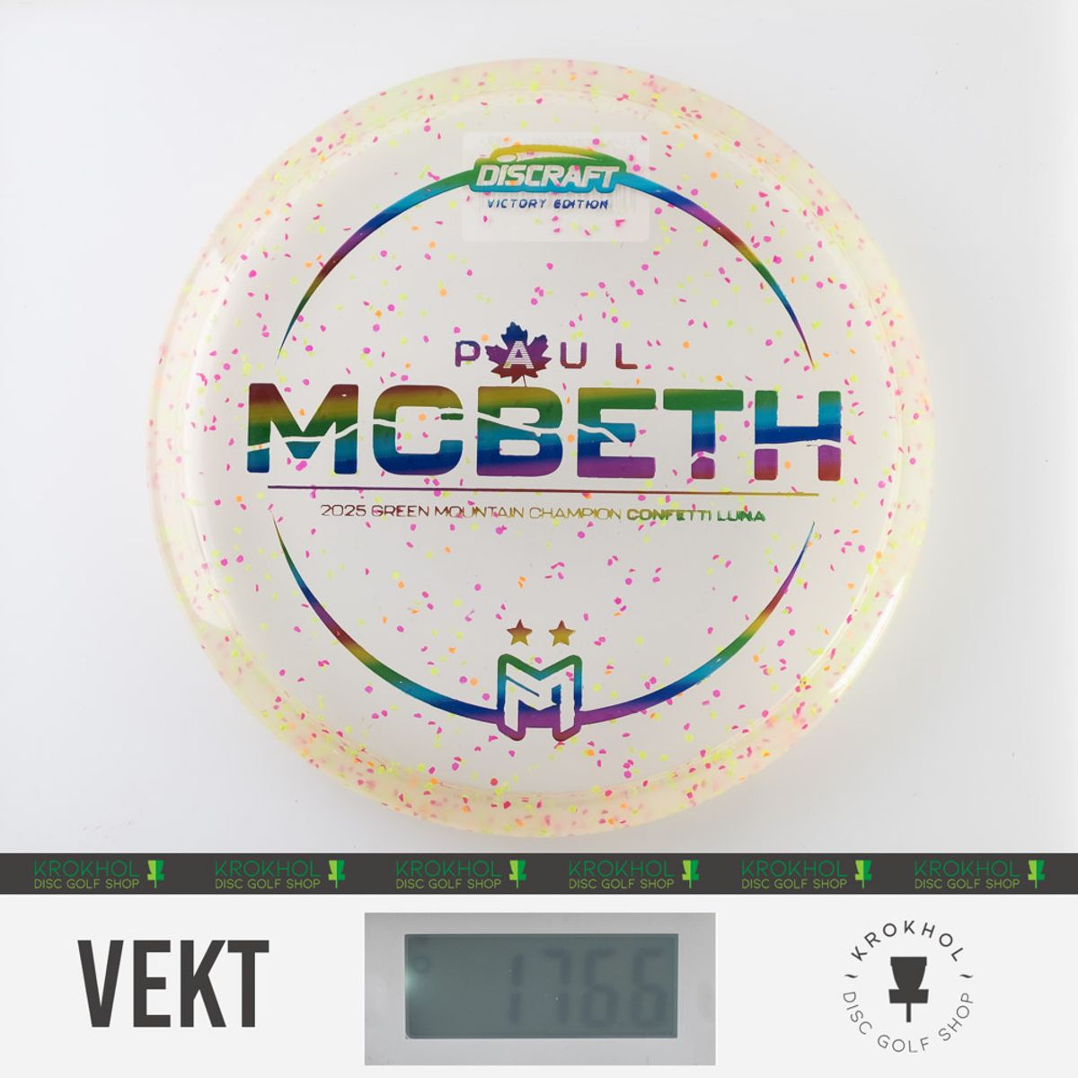 Z Line Victory Confetti Luna - 2025 Paul McBeth - Green Mountain