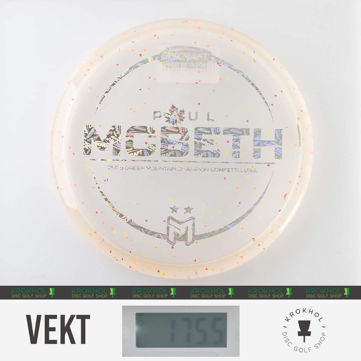 Z Line Victory Confetti Luna - 2025 Paul McBeth - Green Mountain Championships