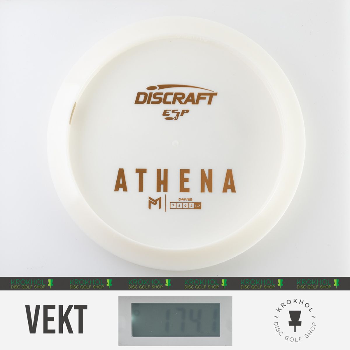 ESP Athena - Solid White Bottom Stamp