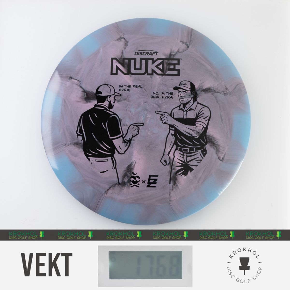 ESP Swirl Nuke - 2025 Ezra vs Ezra Collab - Krokhol Disc Golf Shop
