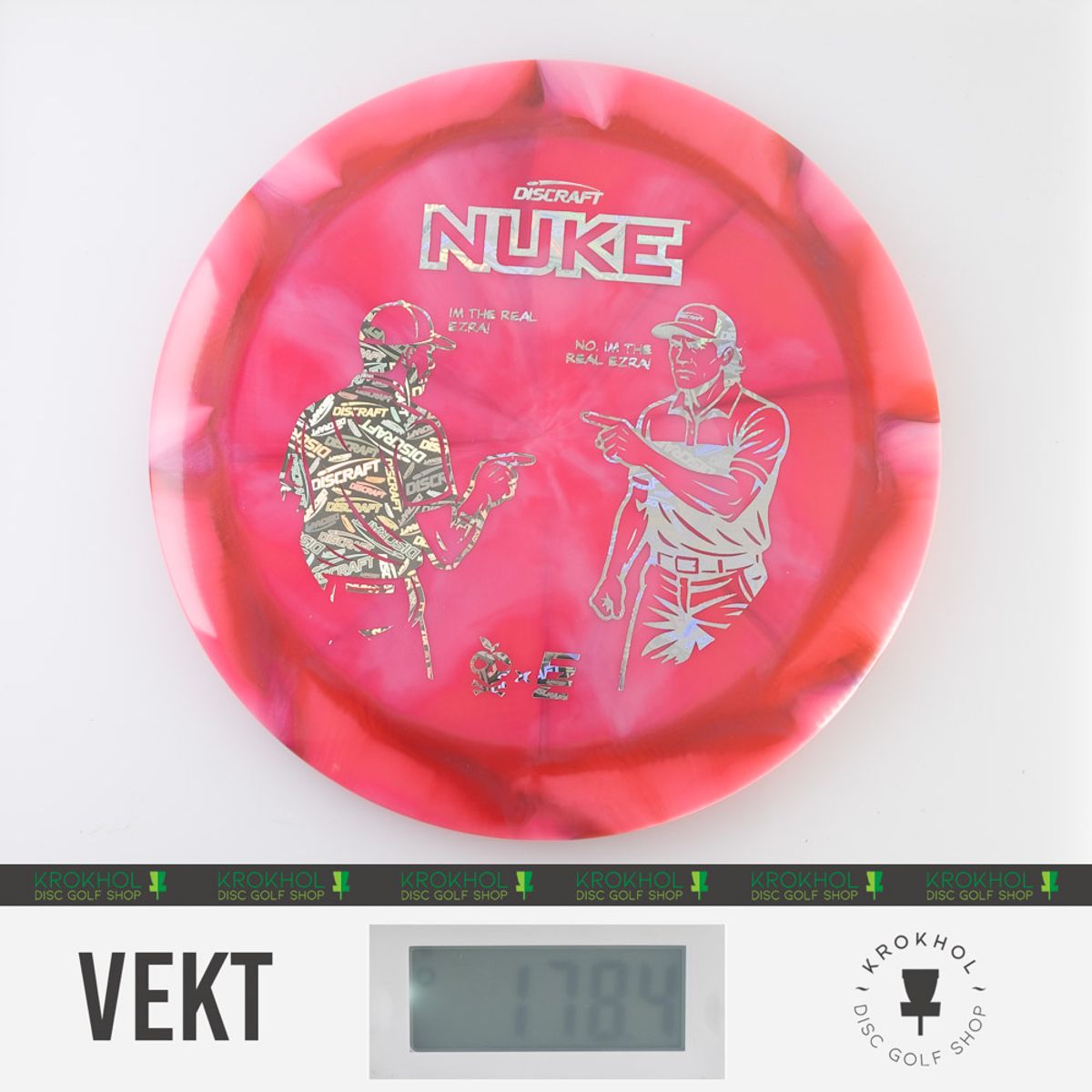 ESP Swirl Nuke - 2025 Ezra vs Ezra Collab - Krokhol Disc Golf Shop