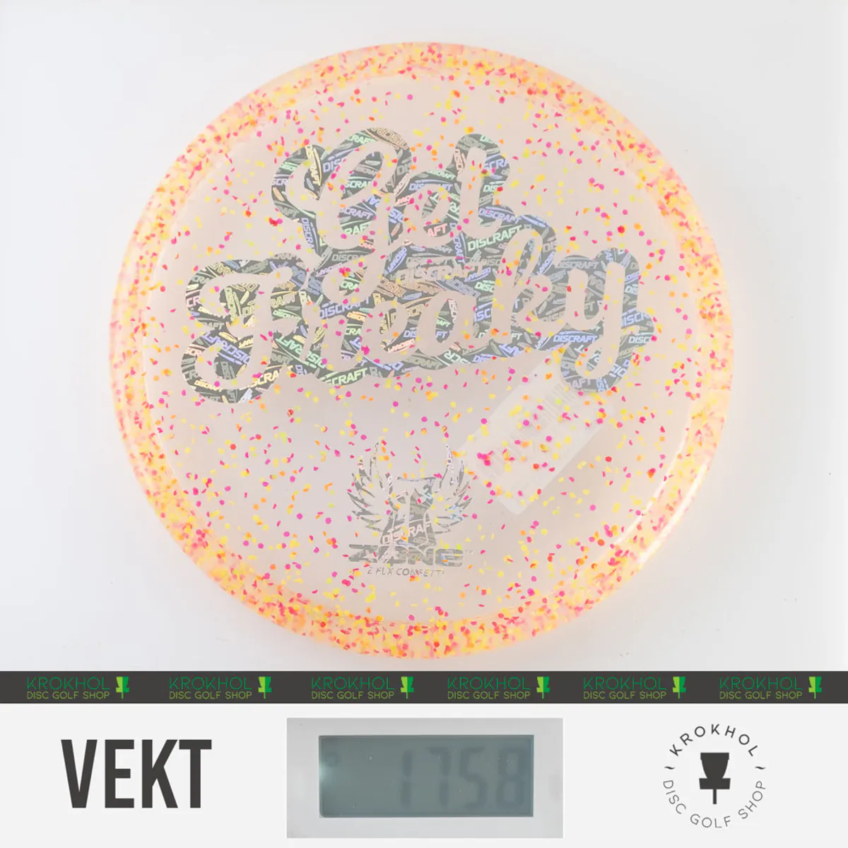 Discraft Z FLX Confetti Zone Get Freaky | Krokhol DGS - Krokhol