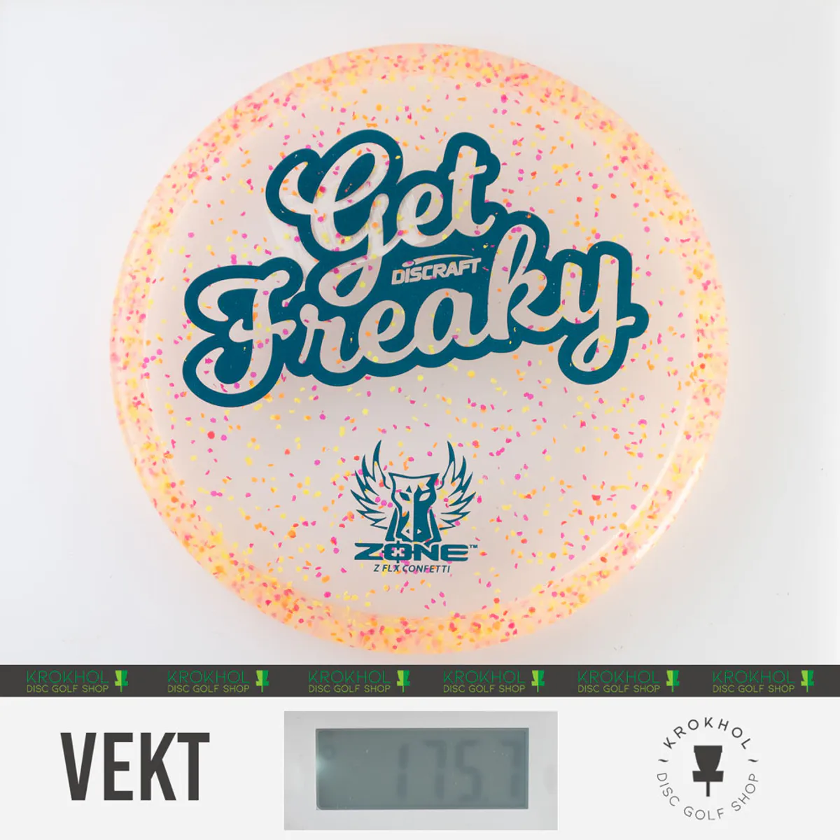 Discraft Z FLX Confetti Zone Get Freaky | Krokhol DGS - Krokhol
