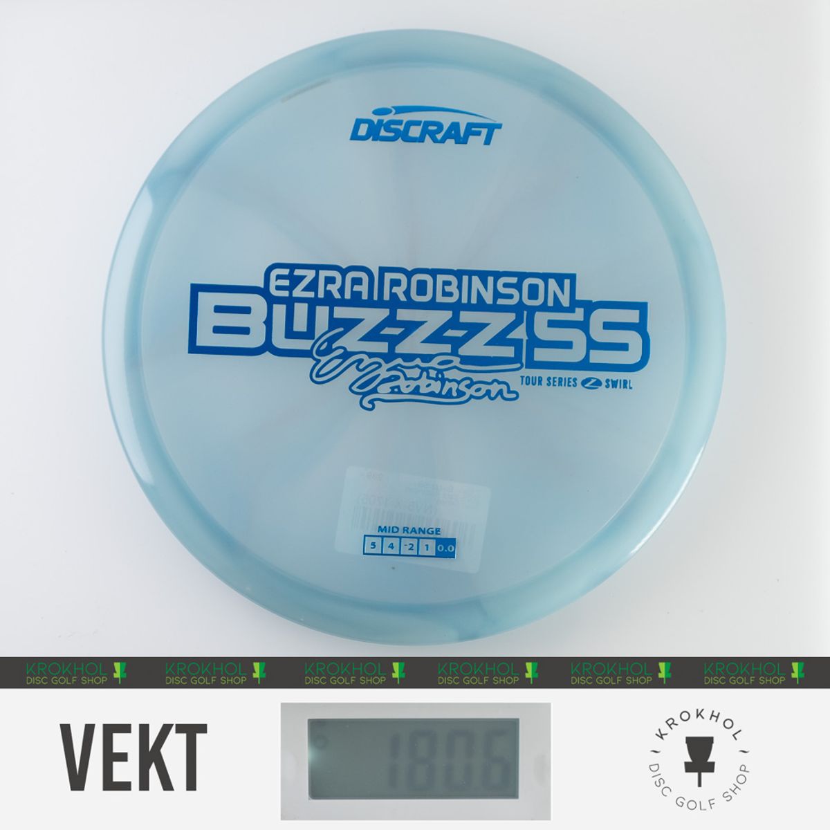 Z Swirl Buzzz SS - 2025 Ezra Robinson Tour Series - Krokhol Disc