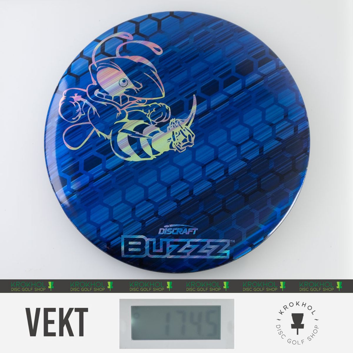 ESP Full Foil SuperColor Buzzz Honeycomb - Silver Buzzz Stamp