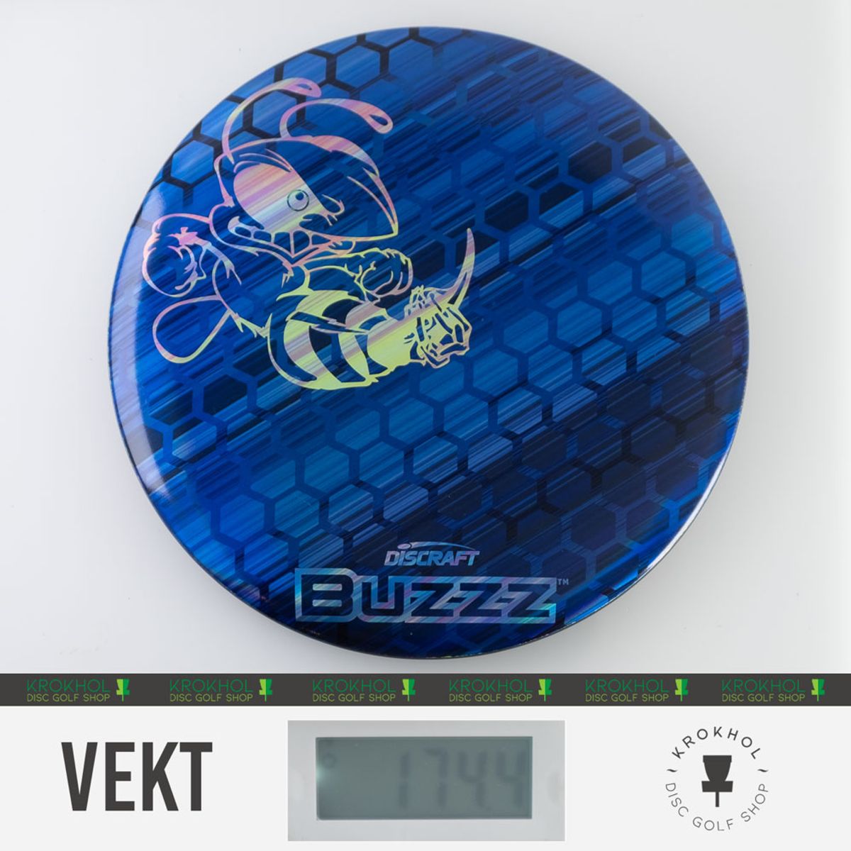 ESP Full Foil SuperColor Buzzz Honeycomb - Silver Buzzz Stamp