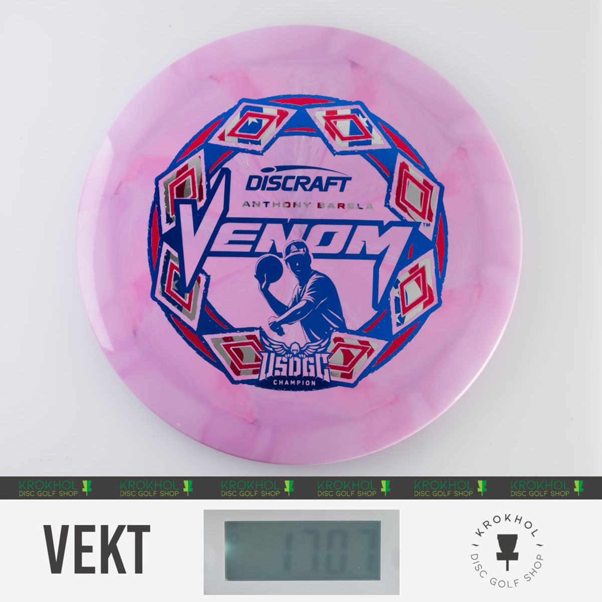 ESP Swirl Venom - Anthony Barela USDGC Champion Edition