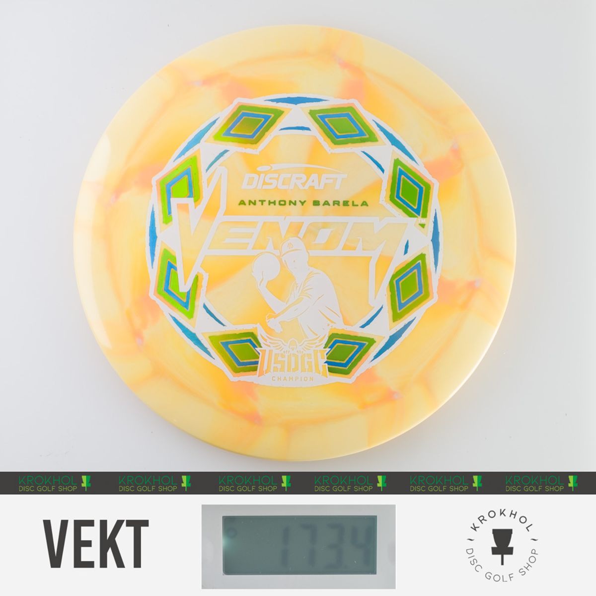 ESP Swirl Venom - Anthony Barela USDGC Champion Edition