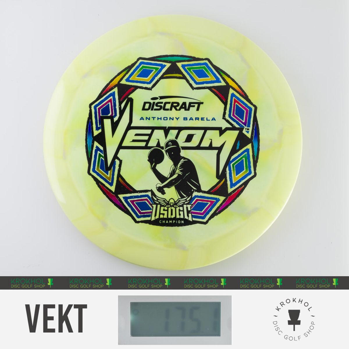 ESP Swirl Venom - Anthony Barela USDGC Champion Edition