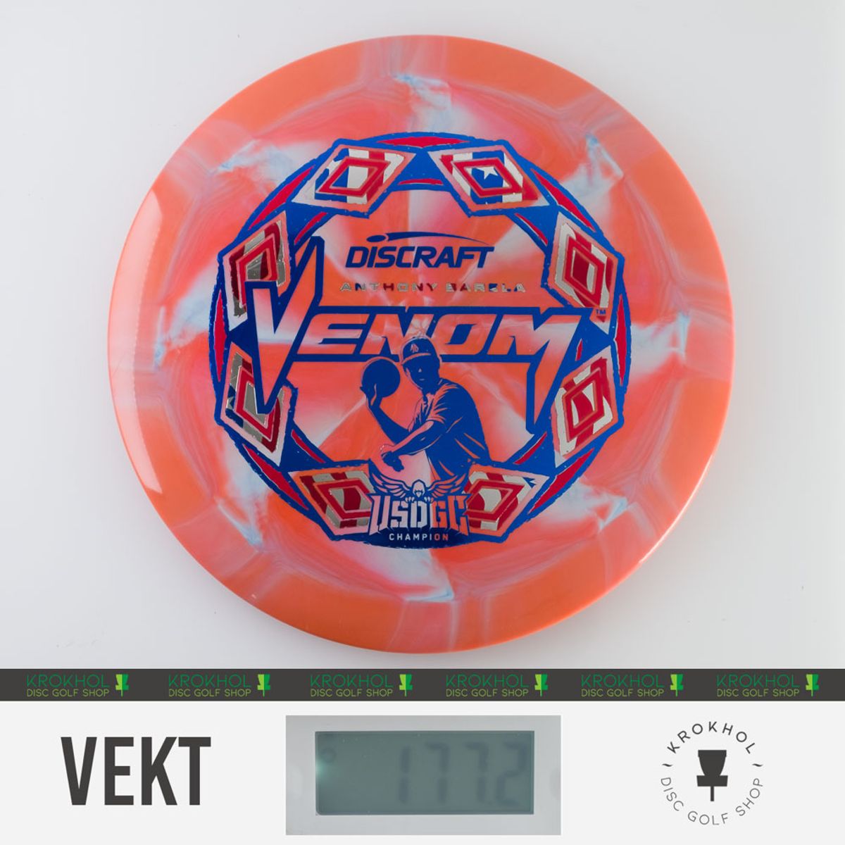 ESP Swirl Venom - Anthony Barela USDGC Champion Edition