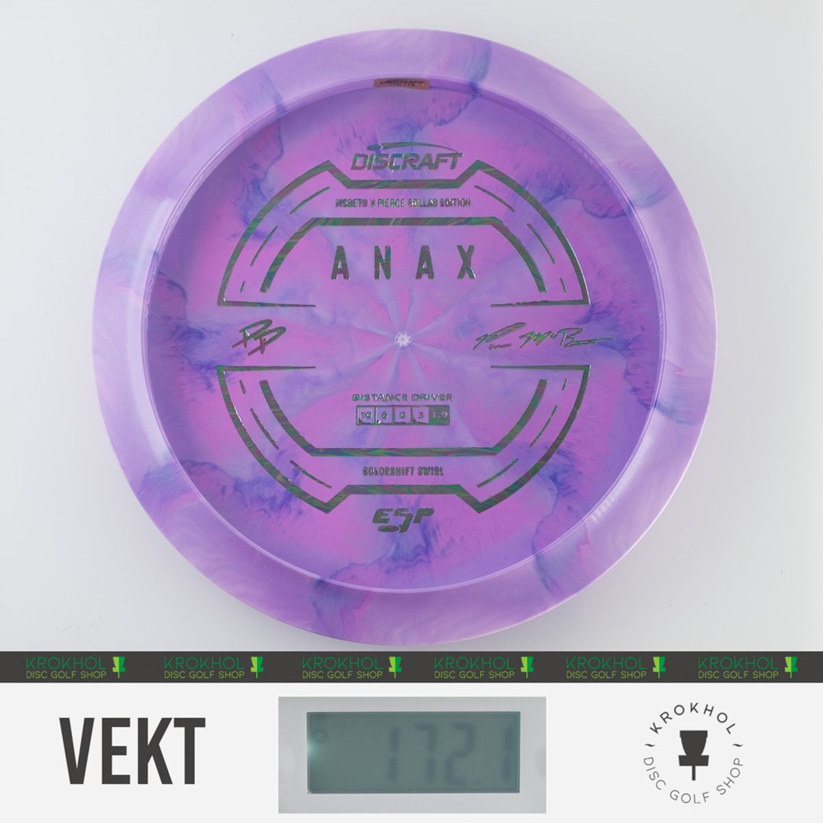 ESP Colorshift Swirl Anax - Paul McBeth & Paige Pierce Collab