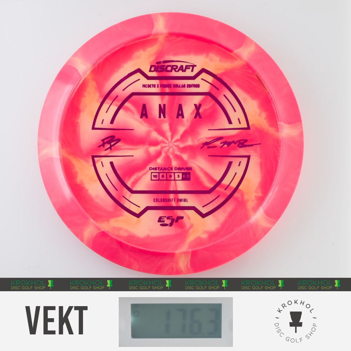 ESP Colorshift Swirl Anax - Paul McBeth & Paige Pierce Collab