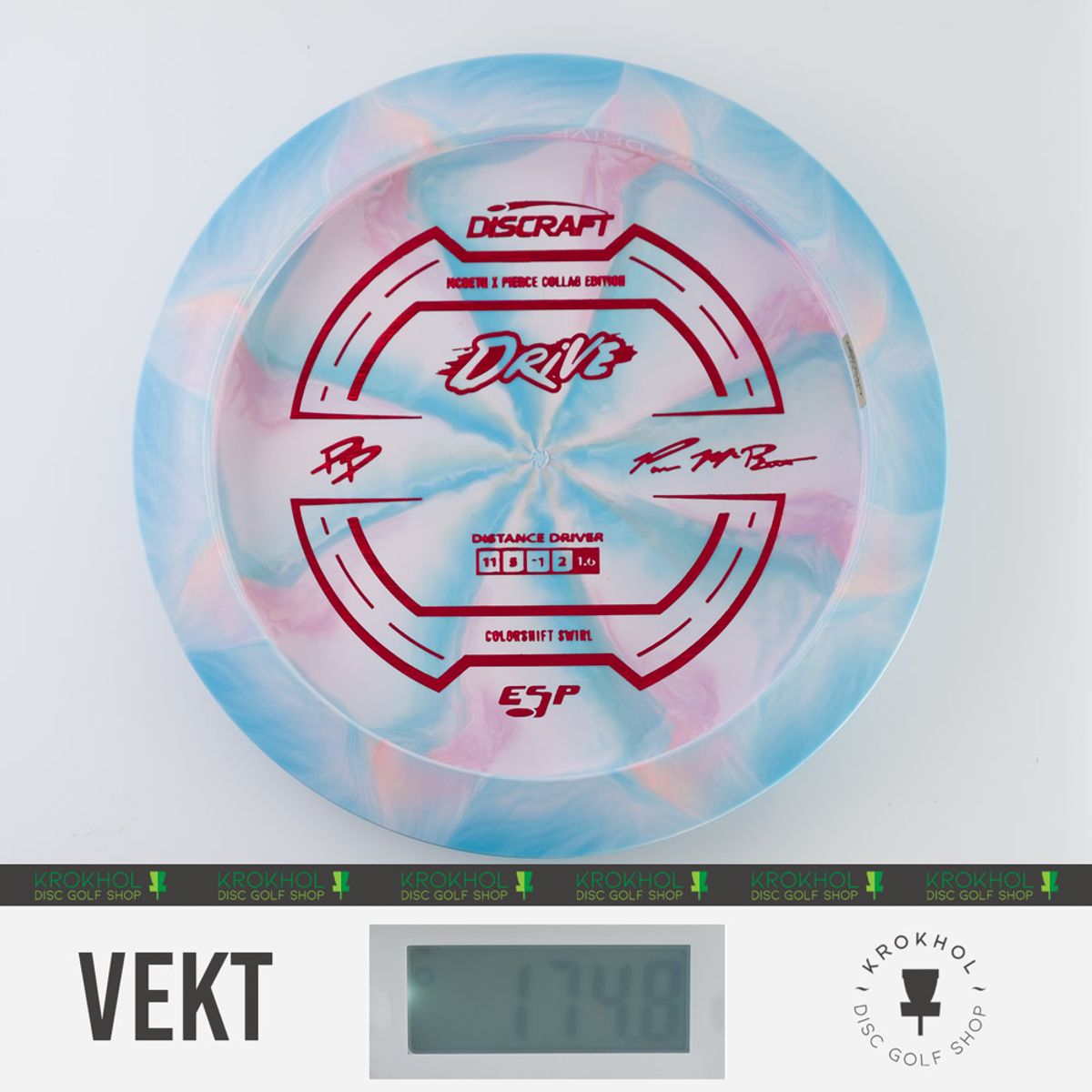 ESP Colorshift Swirl Drive - Paul McBeth & Paige Pierce Collab