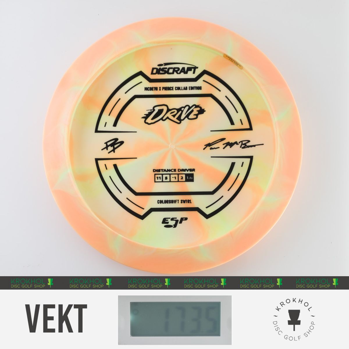 ESP Colorshift Swirl Drive - Paul McBeth & Paige Pierce Collab