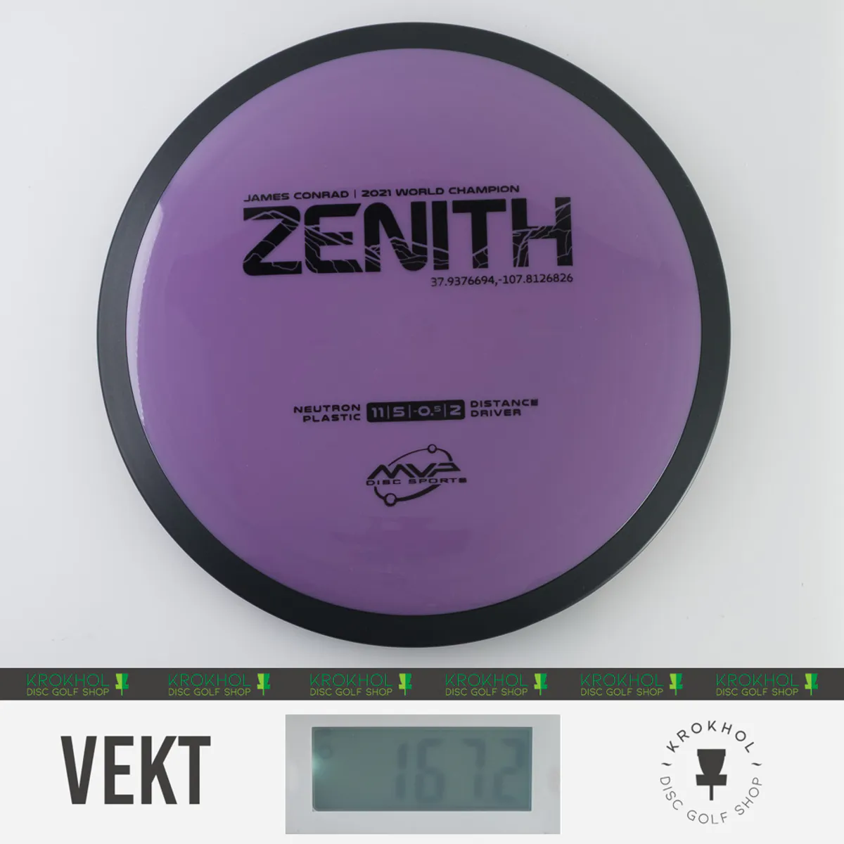 MVP Neutron Zenith Control Distance Driver | Krokhol DGS - Krokhol