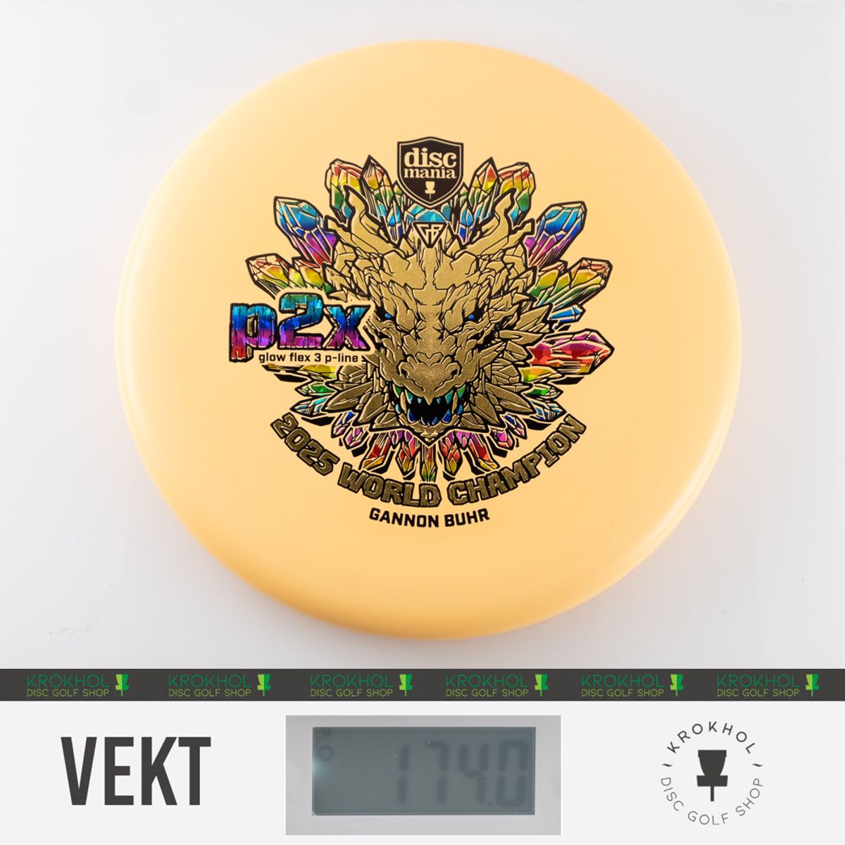 P-Line Flex3 Glow P2x - Gannon Buhr 2025 World Champion - Krokhol