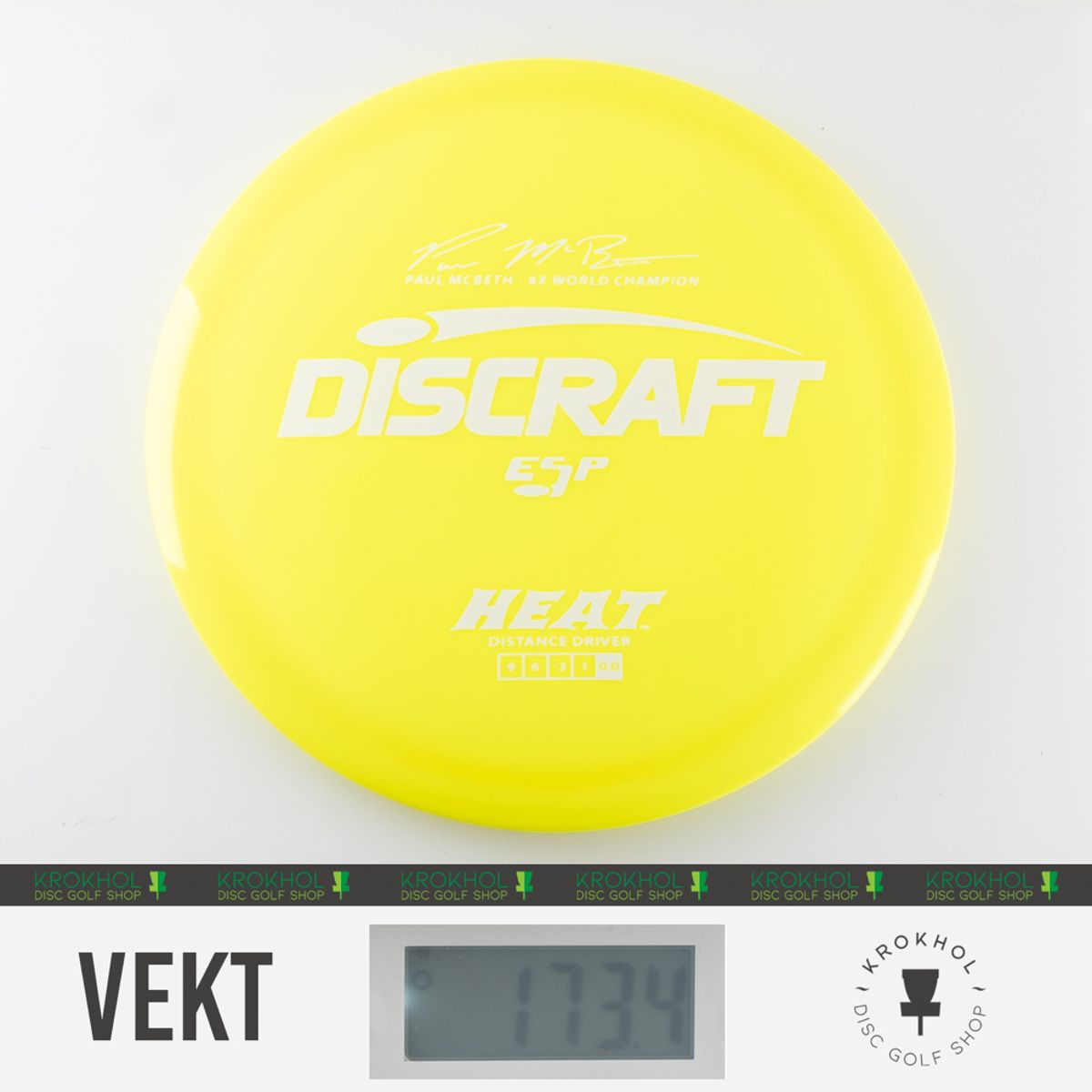 Disccraft ESP Heat – Disco Da Disc Golf (PM Stock) – Stampa Limitata