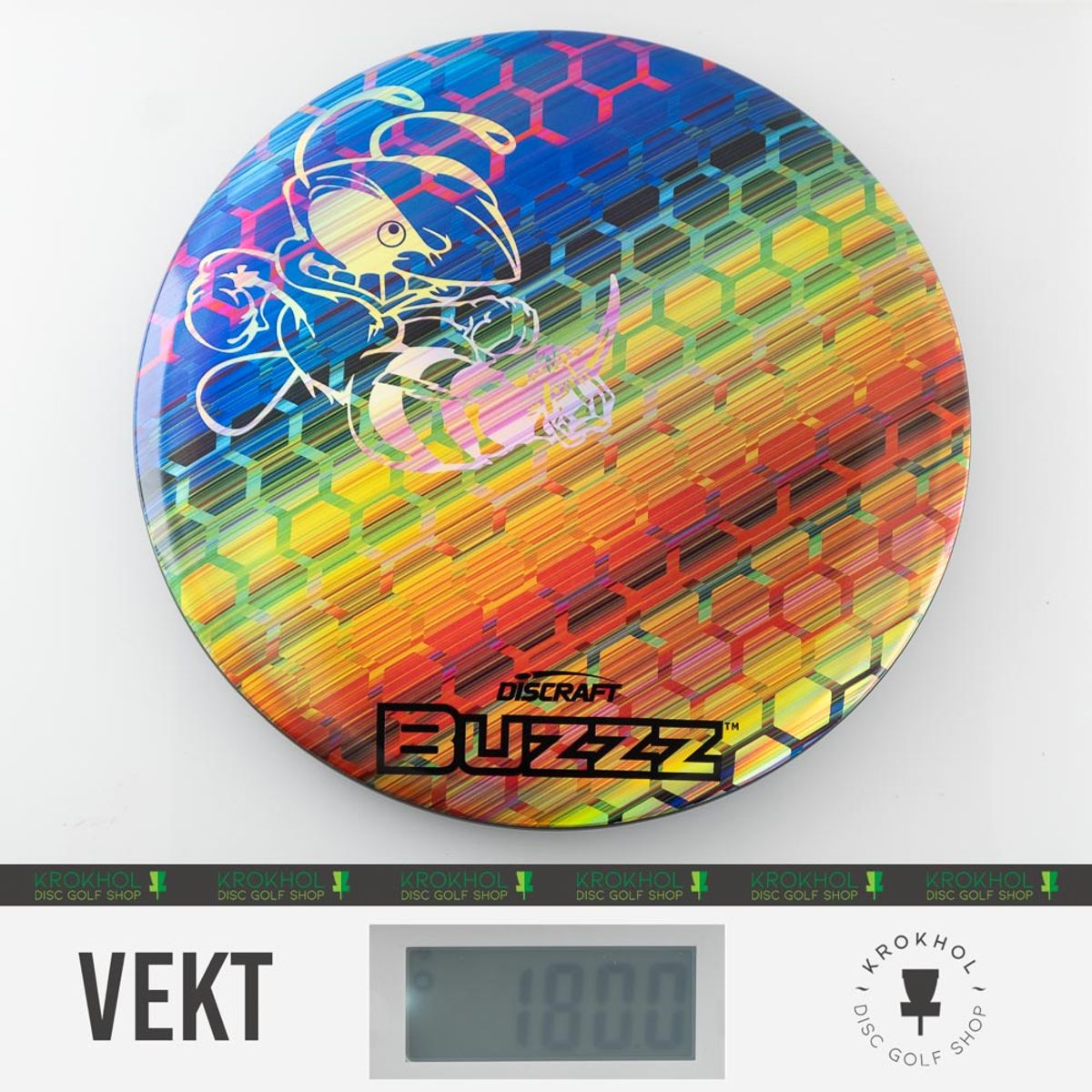 ESP Full Foil SuperColor Buzzz Honeycomb - Silver Buzzz Stamp